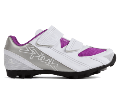 SAPATILHA SPIUK UHRA - MTB - BRANCO E ROXO